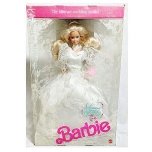 Barbie Wedding Fantasy Doll in White Dress